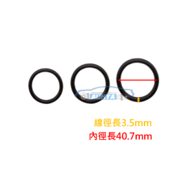 通用型油環 P系列 O型環 緊迫條 O-Ring / 3.5MM P41 / 10入