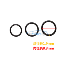 通用型油環 P系列 O型環 緊迫條 O-Ring / 1.9MM P9 / 10入
